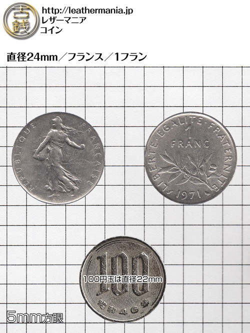 コイン / フランス / 1フラン / 24mm [20%OFF]