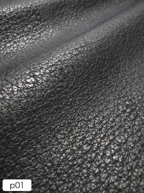【丸革】ペッカリー革 / 1.0-1.7mm (ブラック) [50%OFF]