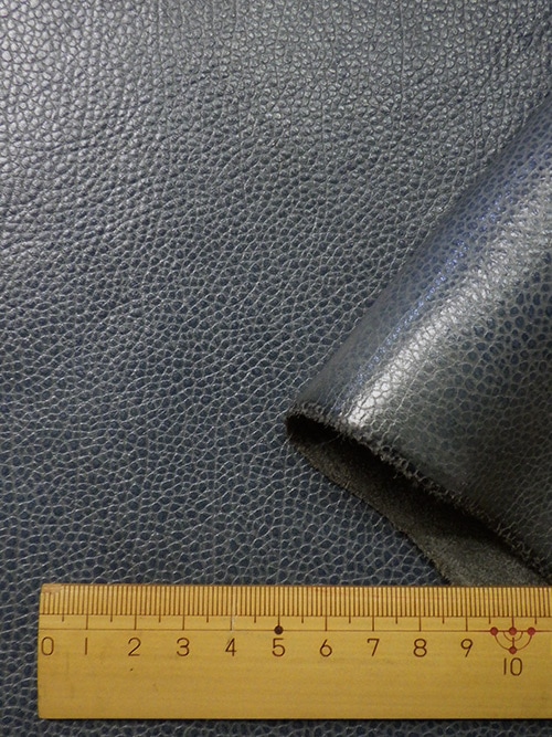 レザークラフト皮革の【半裁】牛クロム革 / 瀬戸内レザー / シボ型押し