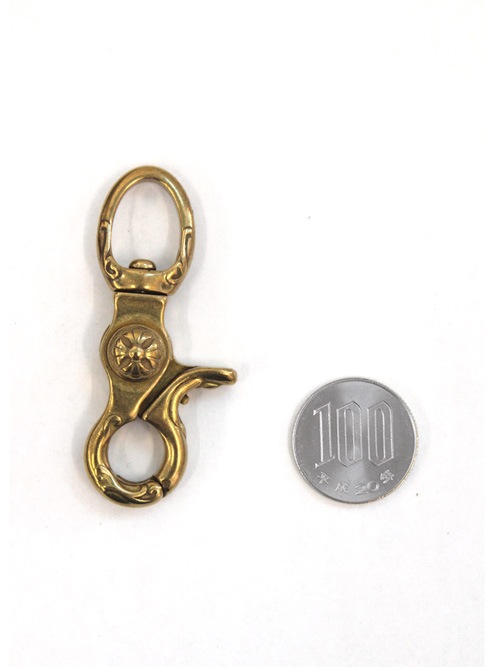 真鍮製 / レバーナスカン / クロス / 内径12mm [30%OFF]