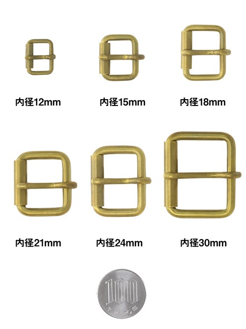 レザークラフト金具のクダ美錠 / 内径30mm