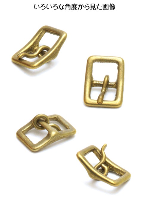 真鍮製バックル110【10mm】アンティーク