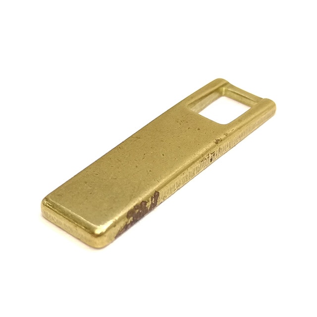 レザークラフト金具の真鍮製 / 引手