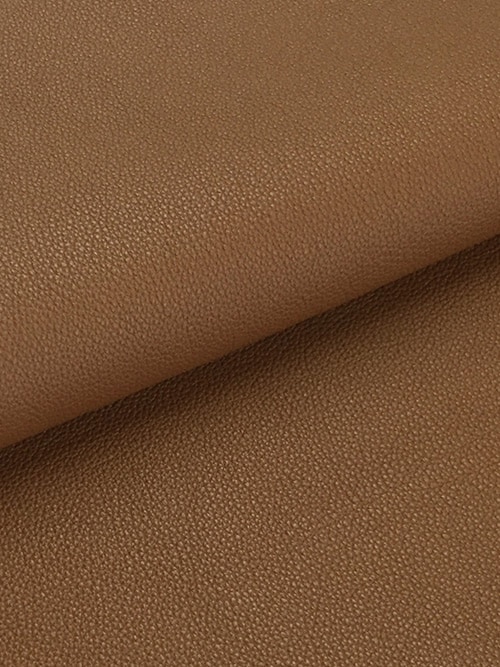 レザークラフト皮革の【切り革】牛クロム革 / トーゴ (ブラウン)