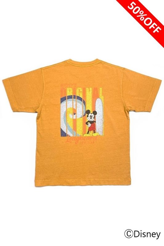 LOCAL MOTION/MICKEY MOUSE PIGMENT TEE
