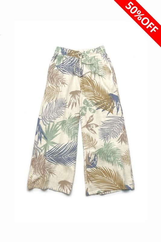 HEMP RAYON LONG PANTS