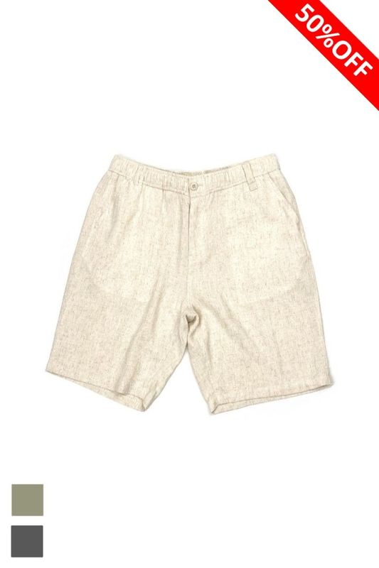 PLANE HEMP RAYON SHORTS