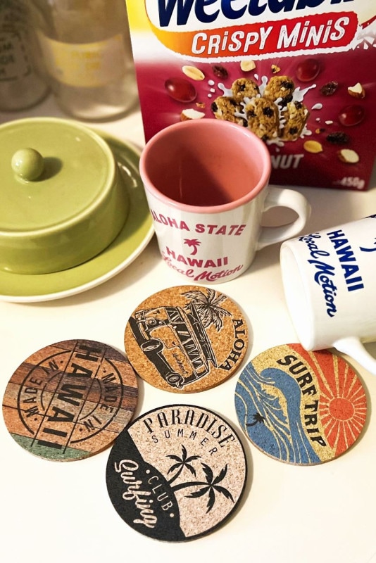 CORK COASTER