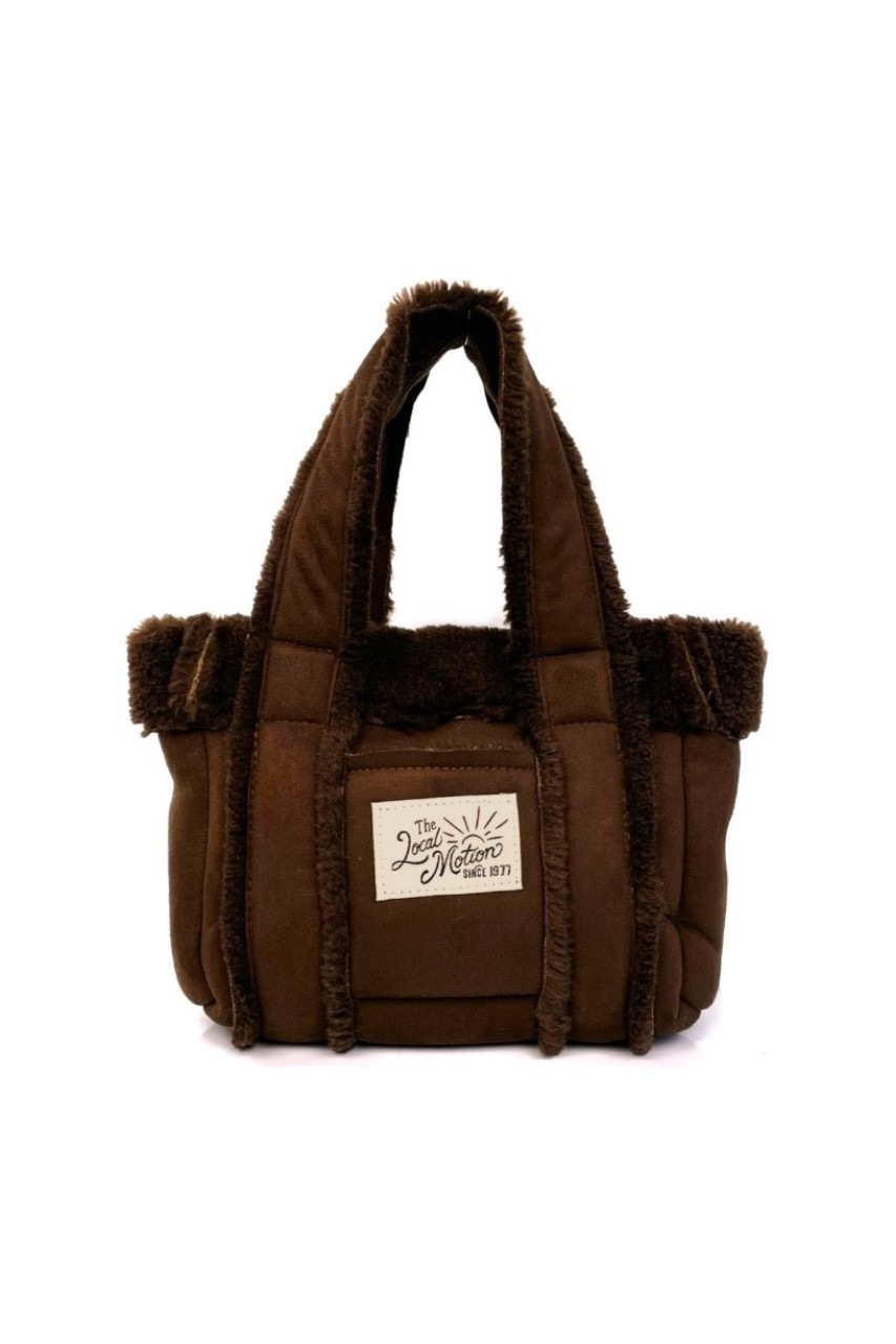バッグ Real fur shoulder bag Amazon.com: D-01 Luxury Real Fox Fur Handbag For Women
