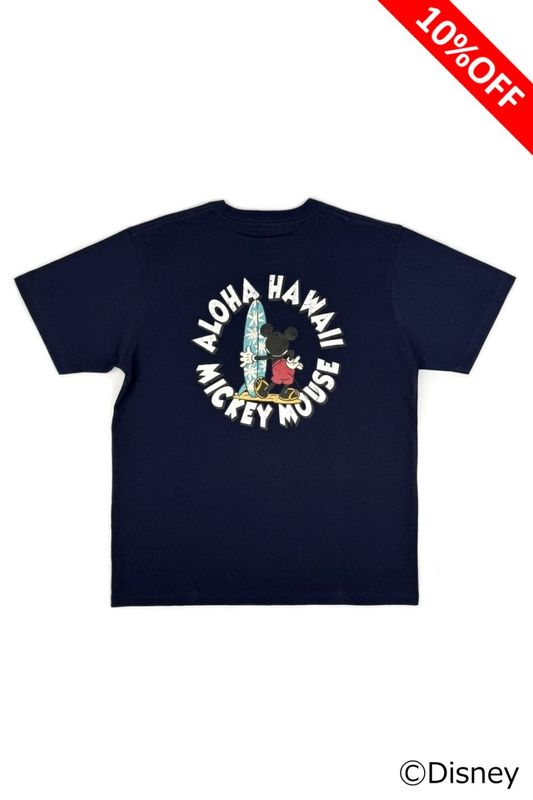 LM/MICKEY CIRCLE BACK PRINT TEE