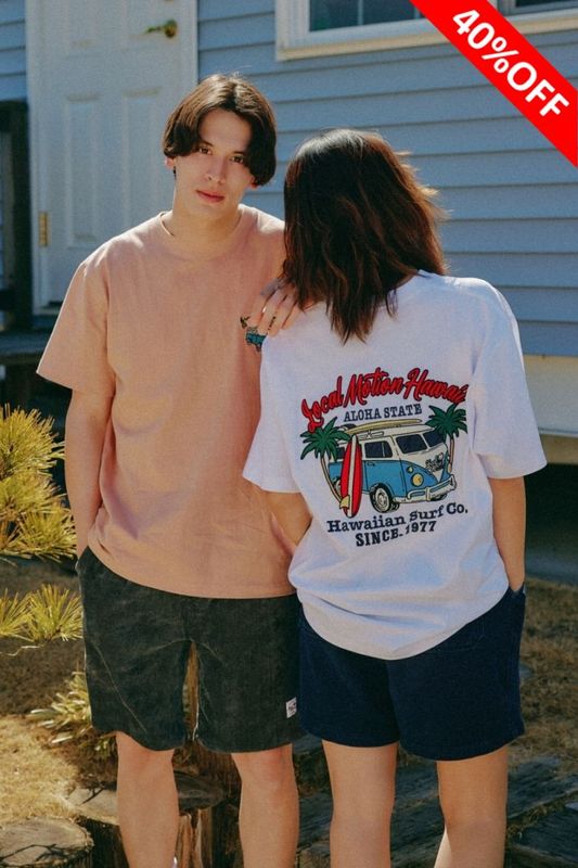 BUS SWING STITCH TEE