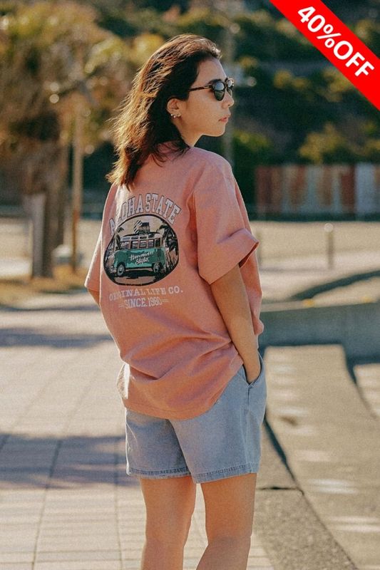 OVAL BUS PRINT TEE