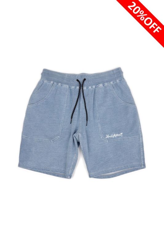 CUT DENIM SHORTS