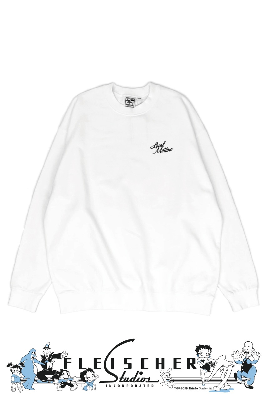 LOCAL MOTION/BETTY/ FLOCKY SWEAT