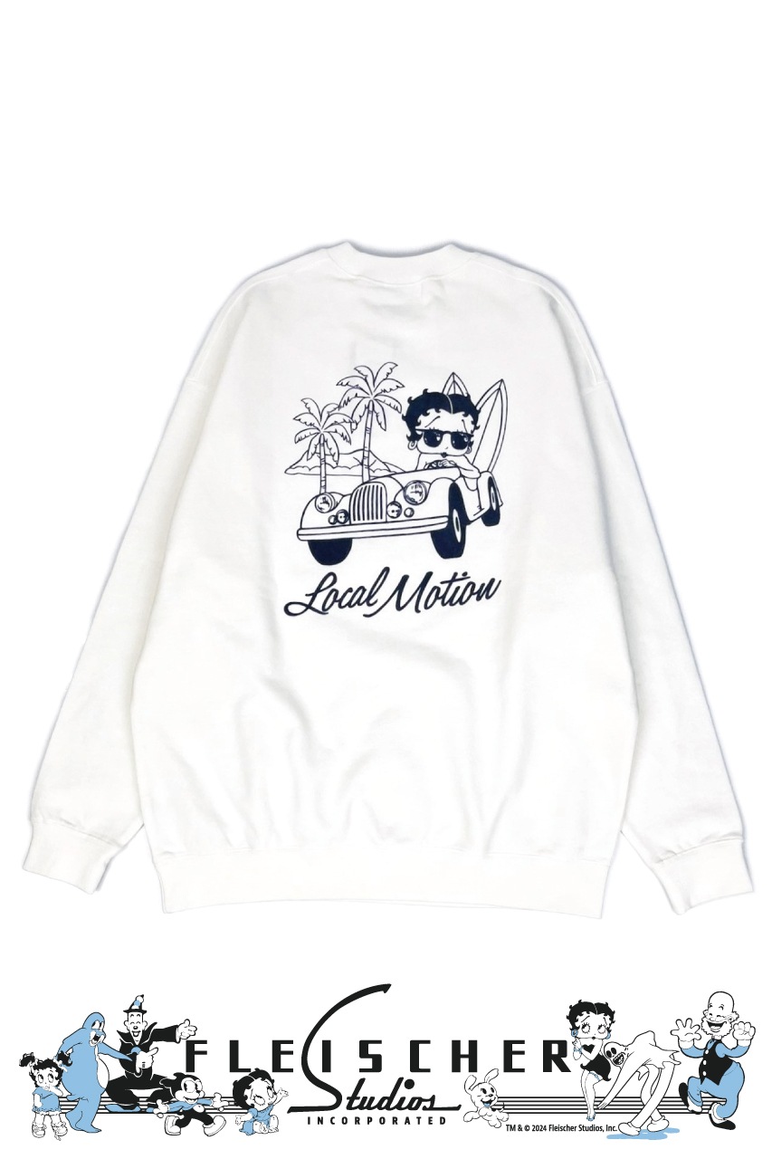 LOCAL MOTION/BETTY/ FLOCKY SWEAT