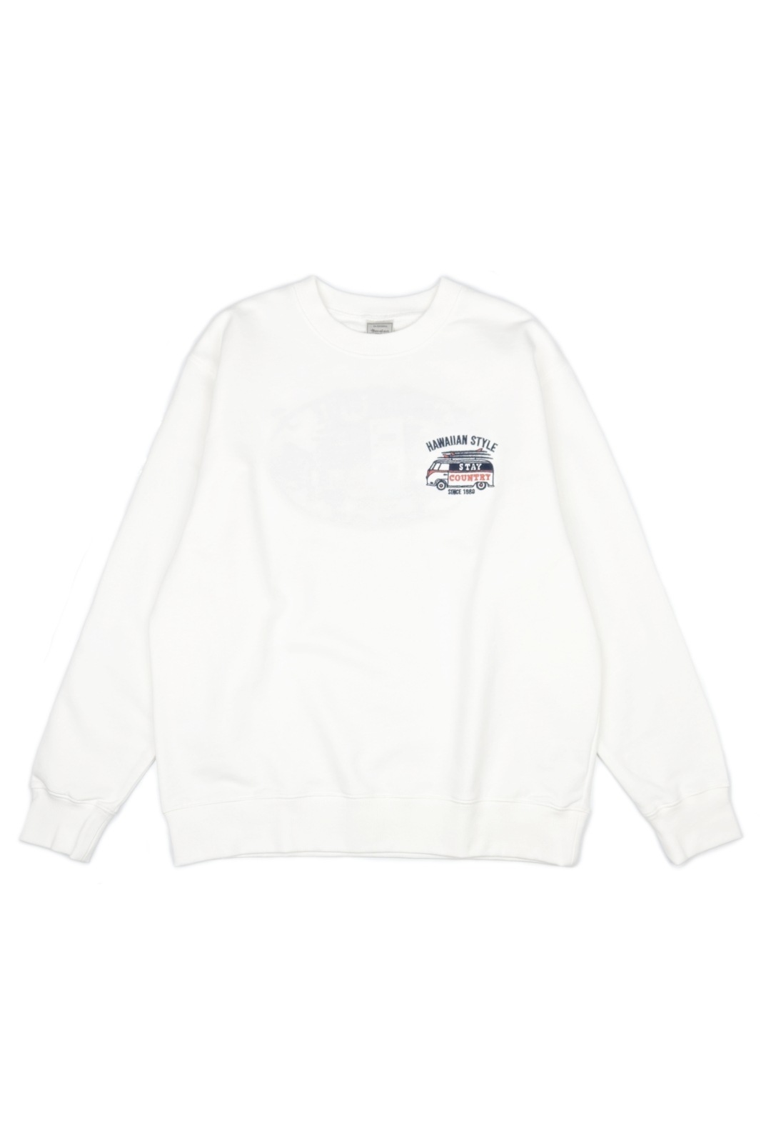 OVAL BUS STITCH SWEAT