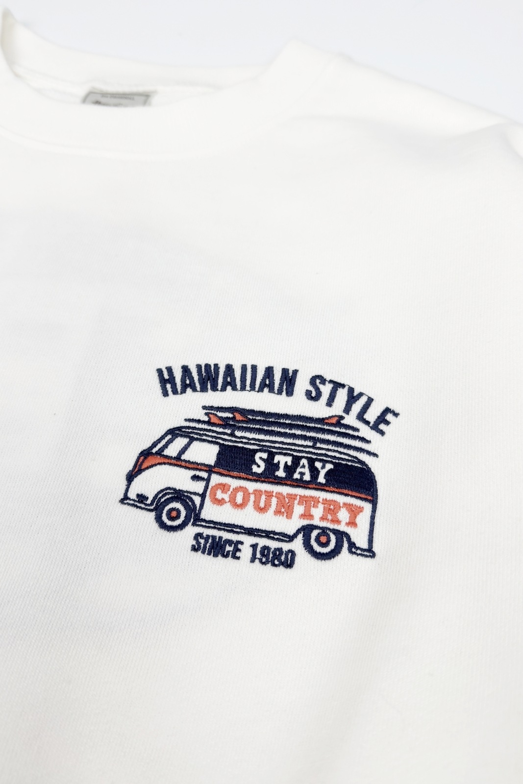 OVAL BUS STITCH SWEAT