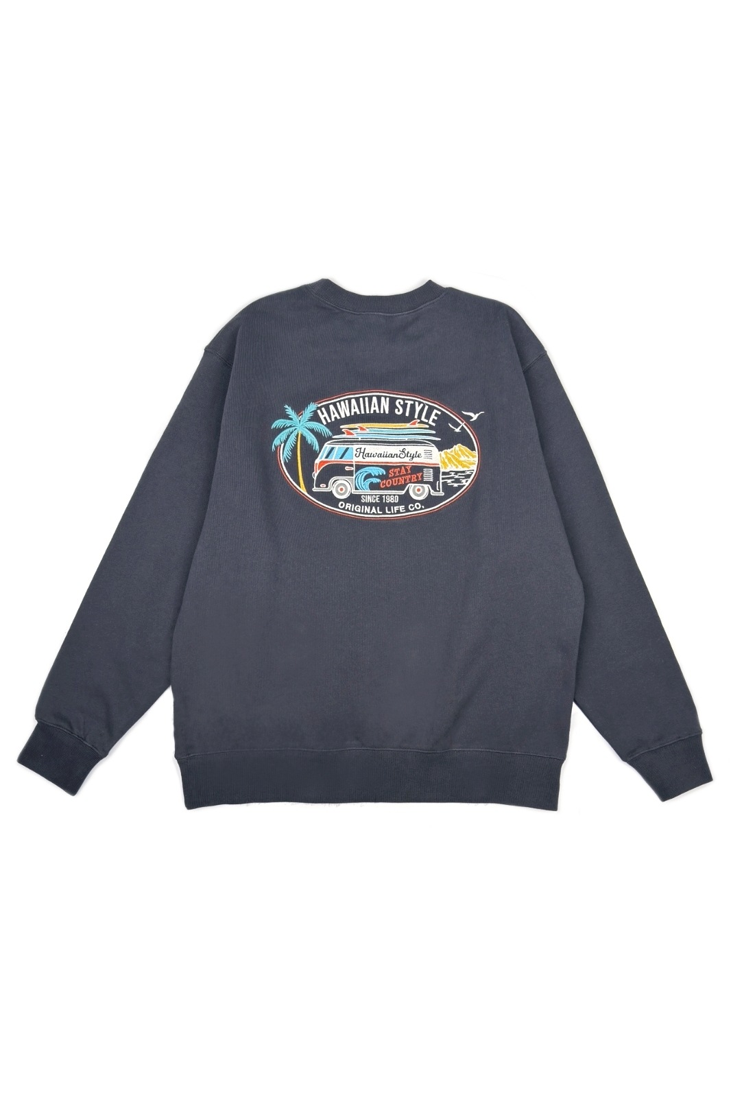OVAL BUS STITCH SWEAT