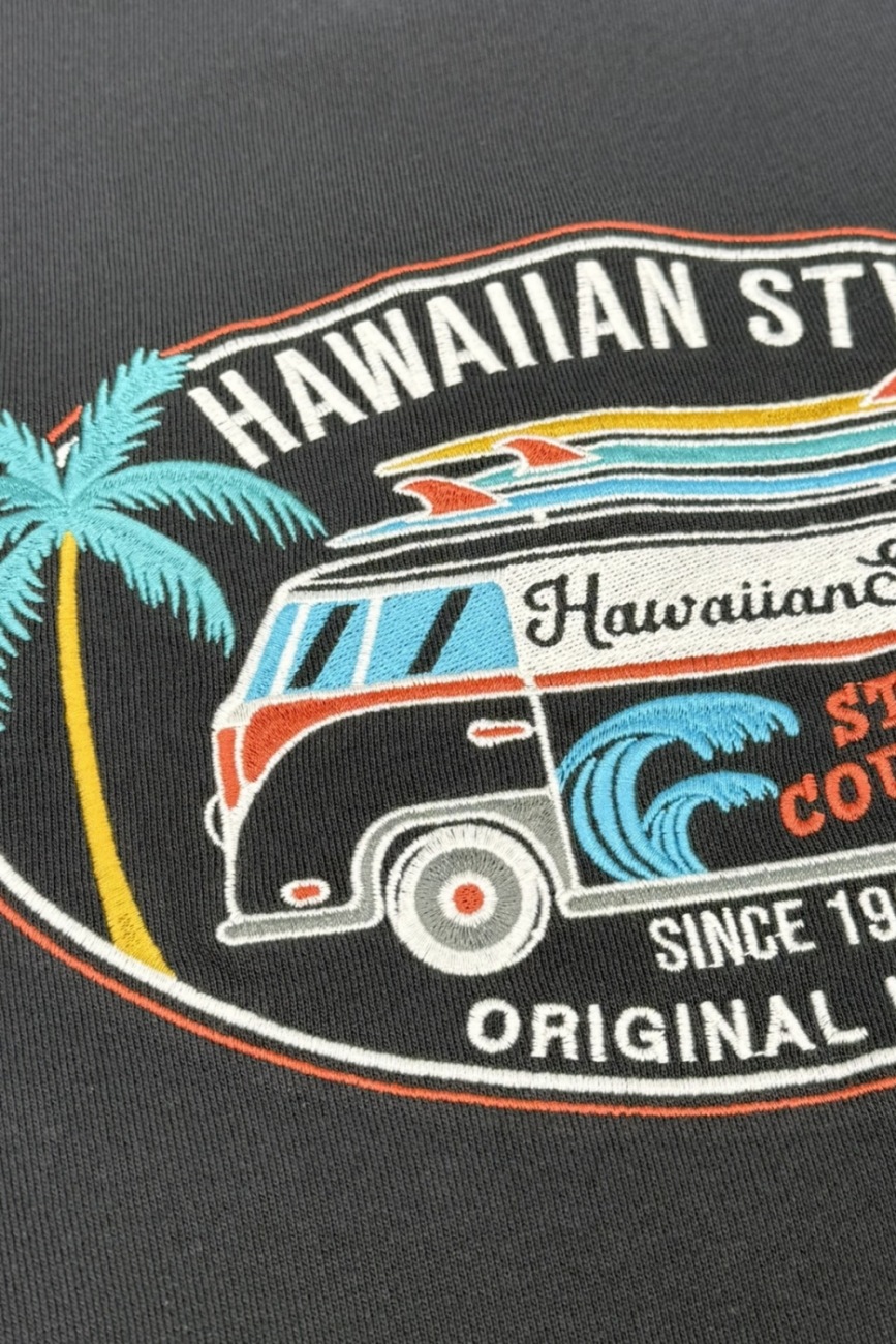 OVAL BUS STITCH SWEAT