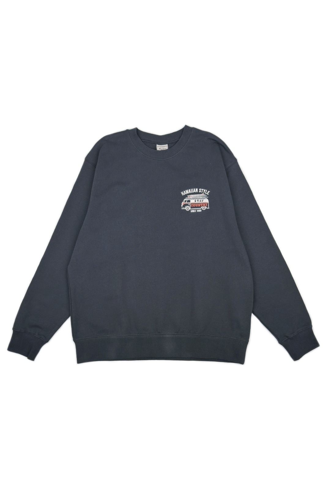 OVAL BUS STITCH SWEAT