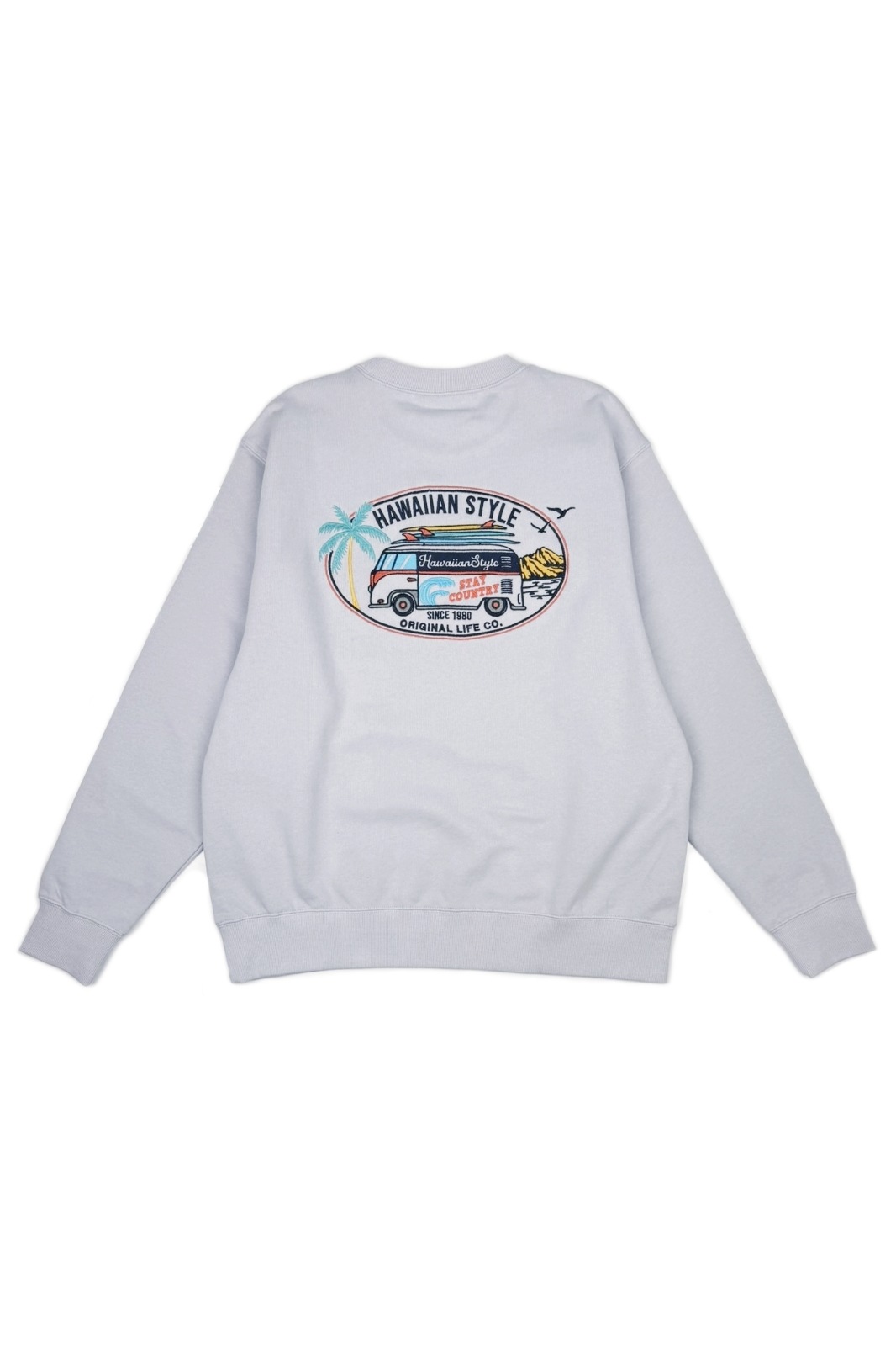 OVAL BUS STITCH SWEAT
