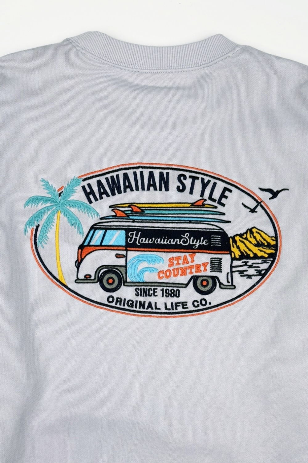 OVAL BUS STITCH SWEAT