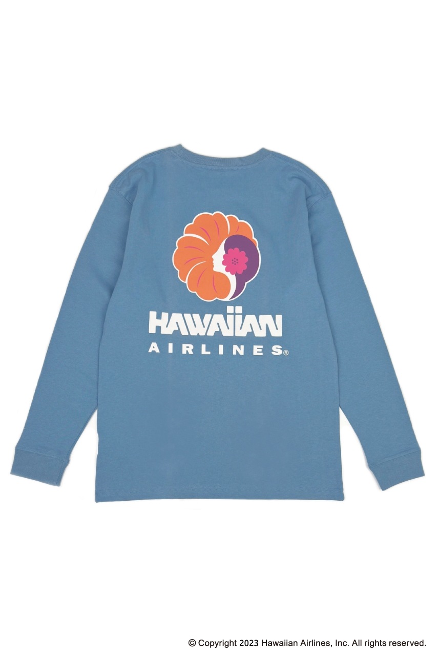 HAWAIIAN AIRLINES LM LIMITED LONG TEE