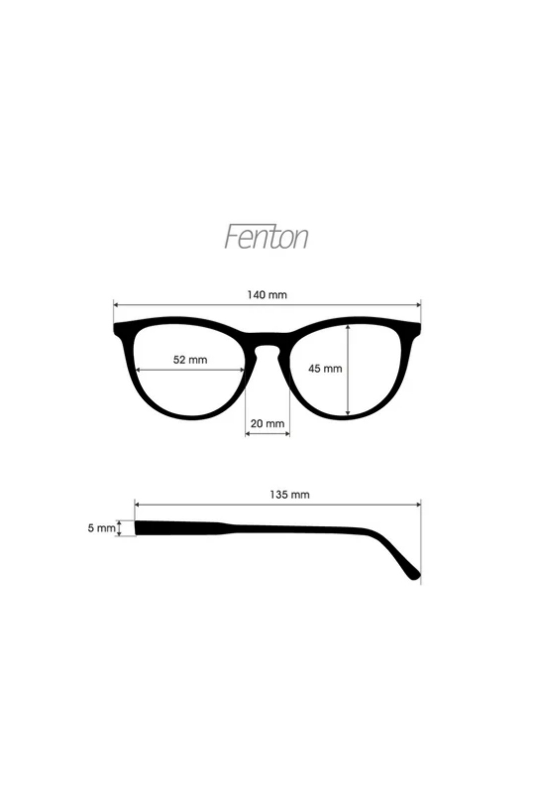 FENTON Dark Black Wood Matte x Chrome Mi