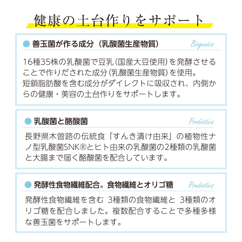 善玉菌のめぐみ