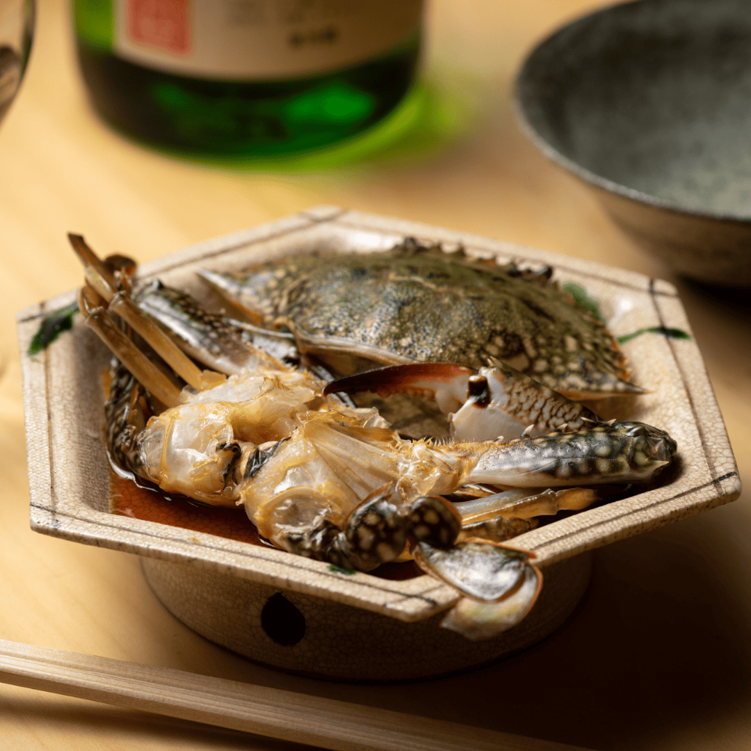 パナマ産　カレニーニキンイロコガネ　21mm 浜名湖産】タイワンガザミメスのカンジャンケジャン 1杯200～300g