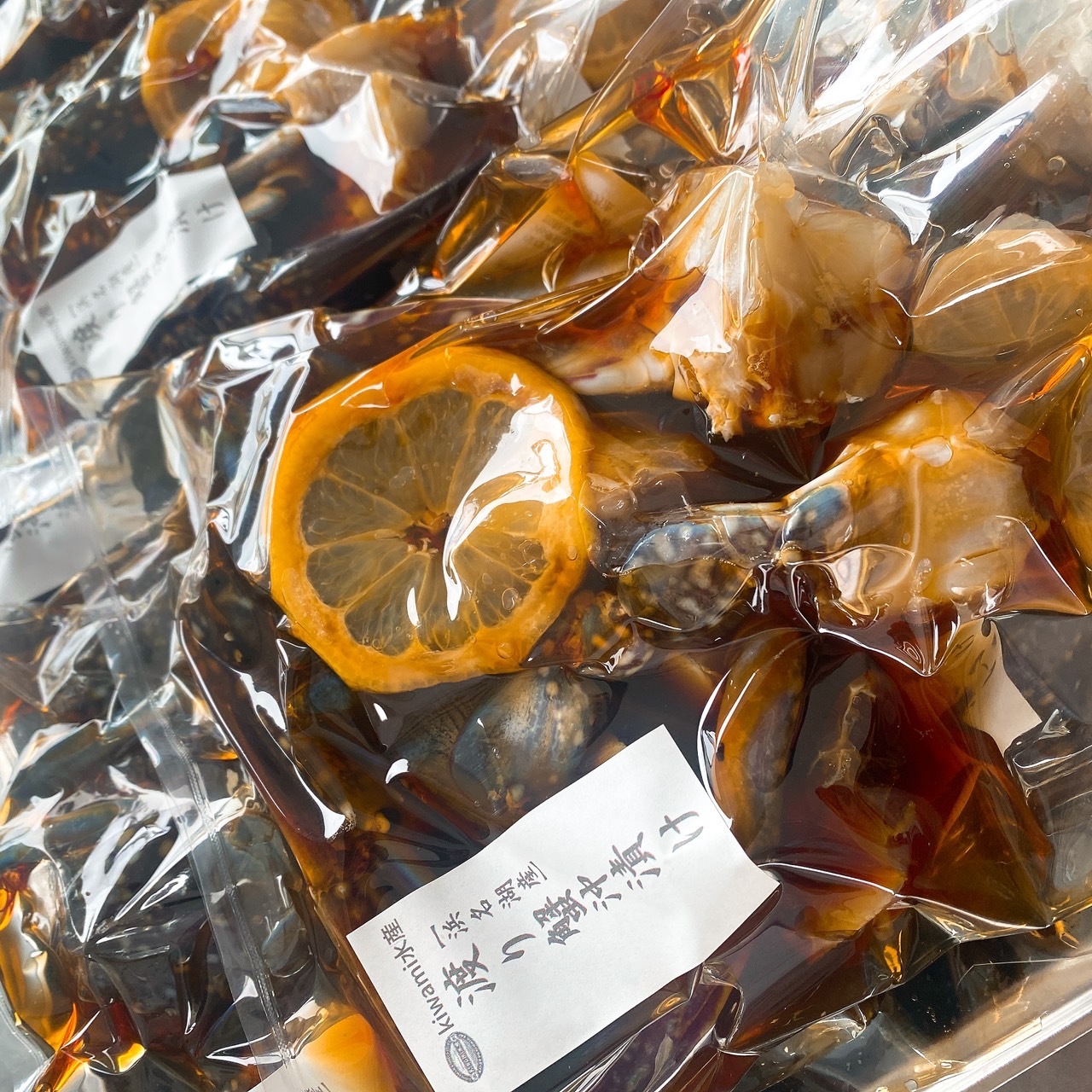 【本ワタリガニ】浜名湖産湖宝蟹沖漬け　1杯約250g