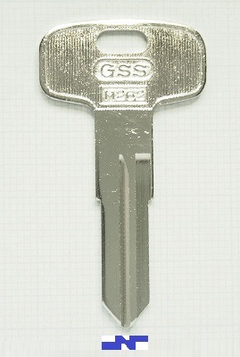 M262 ヤマハ YAMAHA バイク 旧車 ブランクキー 合鍵作成 スペアキー