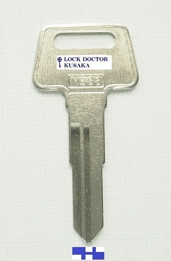 M388 スズキ SUZUKI ブランクキー 合鍵作成 スペアキー作成 | M番合鍵