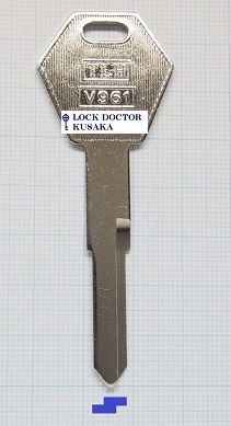 V961 Tlh Suzuki バイク ブランクキー 合鍵作成 スペアキー作成 新型アドレス125 Tlh ロックドクターオンライショップ