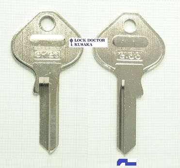 S126 PADLOCK 南京錠 ブランクキー 合鍵作成 スペアキー | MASTER
