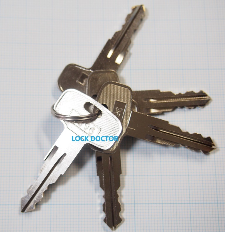 HONEYWELL 6896 社外合鍵 5本セット コピーキー スペアキー カギ