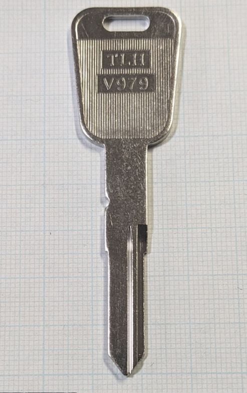 V979-TLH ブランクキー 合鍵作成 スペアキー作成 スズキ GSX-R125等