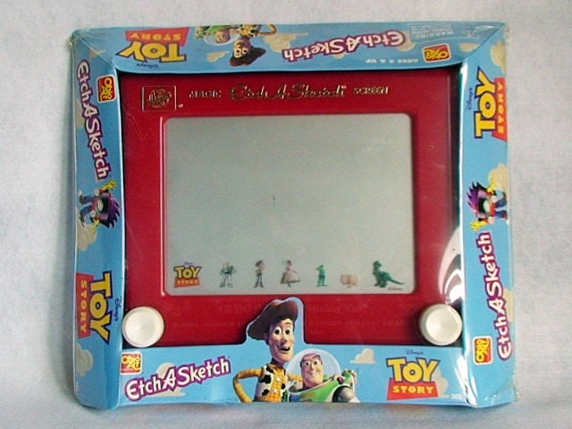 送料無料】 TOY STORY 1996年 Etch A Sketch トイストーリー スケッチ