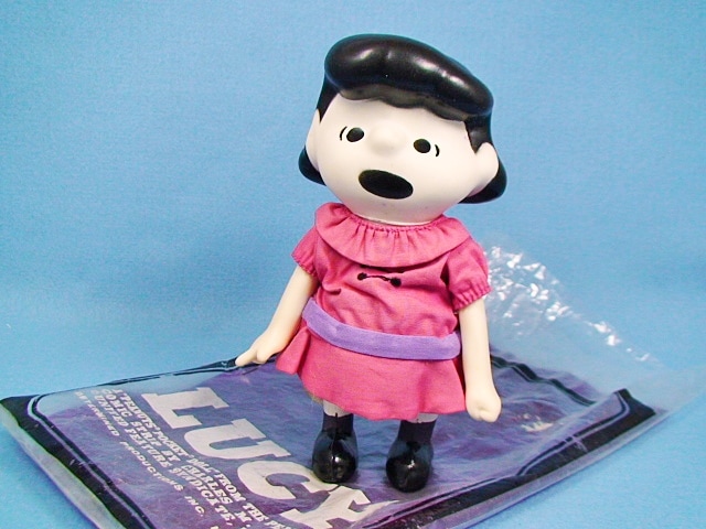 1966年 ビンテージ ルーシー スヌーピー ソフビ ポケットドール 60s 1966年 ビンテージ ライナス スヌーピー ソフビ ポケットドール