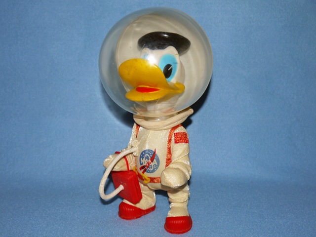送料無料】ビンテージ MARX TOYS 70' ディズニー NASA Donald Duck