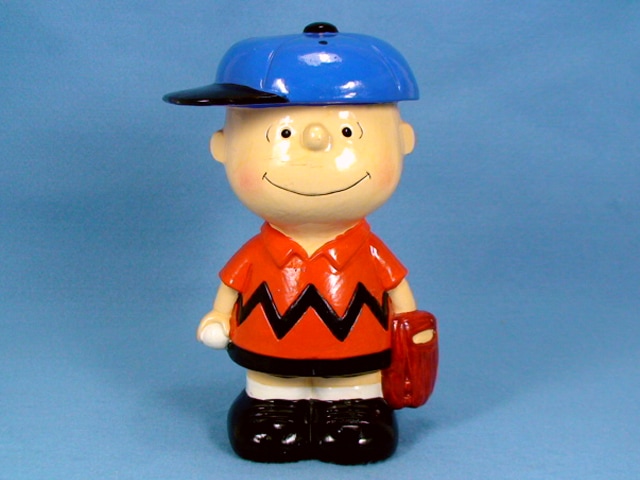 60s Determined チャーリーブラウン イタリアバンク Sサイズ /貯金箱