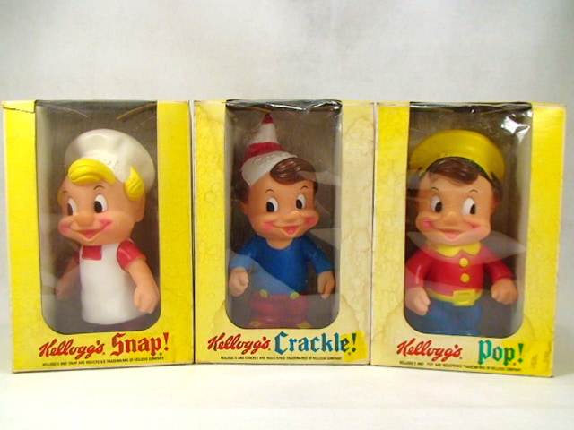 ◯ ビンテージ ◯ ケロッグ 人形3点セット アドバタイジング ケロッグ