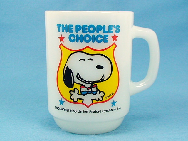 ファイヤーキング - スヌーピー アメリカ大手生命保険会社 広告マグ