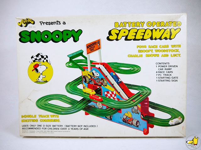 ビンテージ AVIVA '77 スヌーピー Snoopy Speedway スヌーピースピード