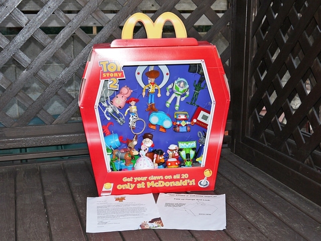 送料無料】 TOY STORY 2 McDonald's Display トイストーリー 2