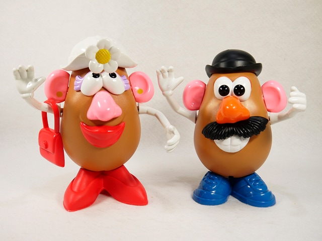 TOY STORY Hasbro Mr.& Mrs Potate Head ミスター＆ミセス ポテト