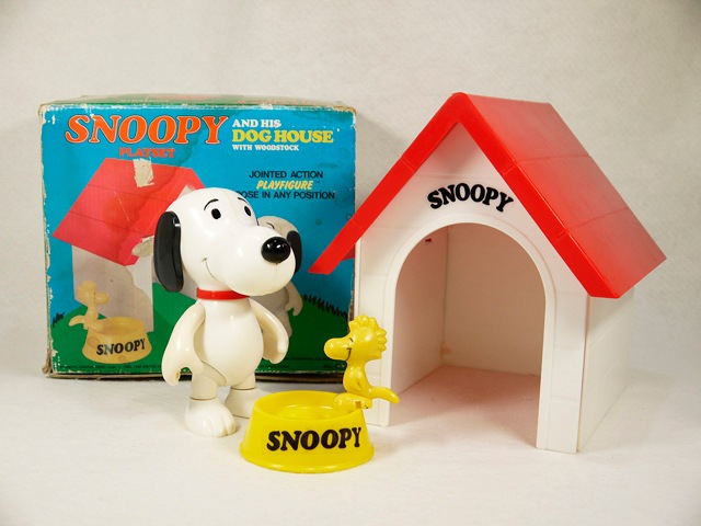ビンテージ Determined 70' スヌーピー SNOOPY AND HIS DOG HOUSE