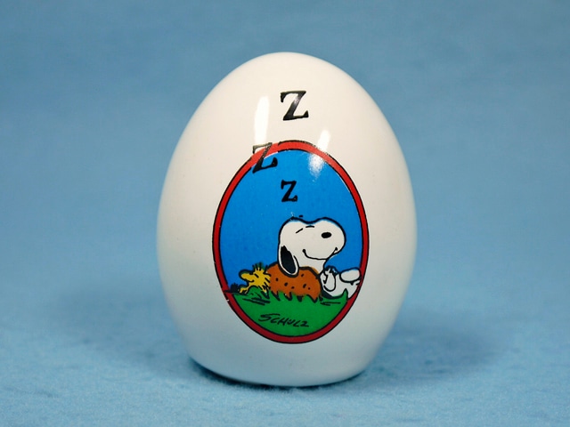 OUTLET】ビンテージ Aviva '70s スヌーピー Ceramic Egg “Z Z Z