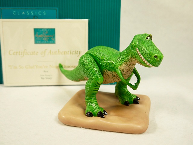 ディズニー Wdcc トイ・スト－リ－ レックス 置物 フィギュア ディズニー Wdcc トイ・スト－リ－ レックス 置物 フィギュア