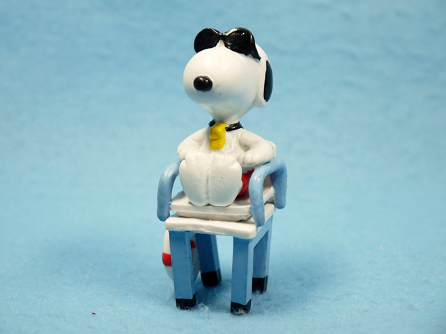ビンテージ Applause 90' スヌーピー PVC フィギュア JOE COOL ライフ